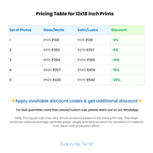 12x18β Photo Prints