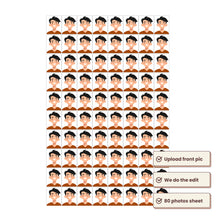 Stamp Photo Sheet (Uncut)